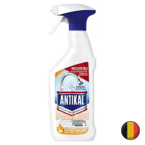 Antikal Spray Środek na Kamień z Octem 500 ml (Belgia)