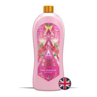 Astonish Body&Soul Pampering Pink Paradise Płyn do Kąpieli Malina 950 ml (Wielka Brytania)