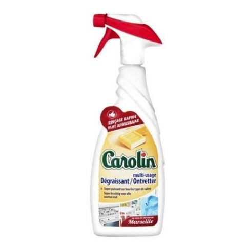 Carolin Spray Uniwersalny Preparat do Czyszczenia z Mydłem Marsylskim 650 ML (Belgia)