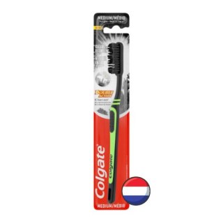 Colgate Double Action Charcoal Medium Szczoteczka do Zębów (Holandia)