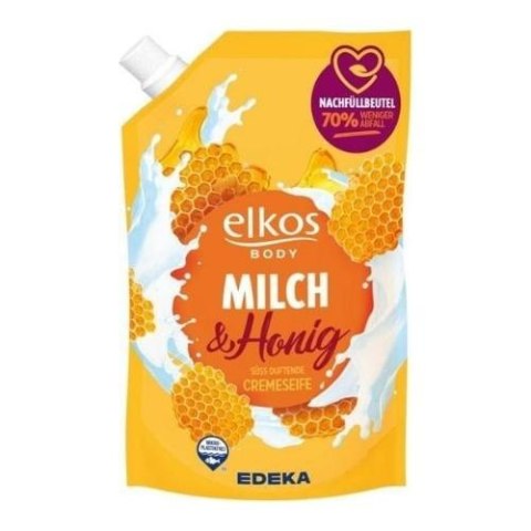 Elkos Mydło w Płynie Mleko z Miodem 750 ml (Niemcy)