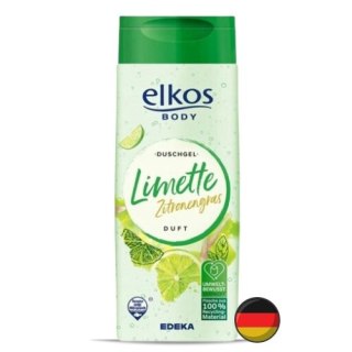 Elkos Żel pod Prysznic Limonka Trawa Cytrynowa 300 ml (Niemcy)