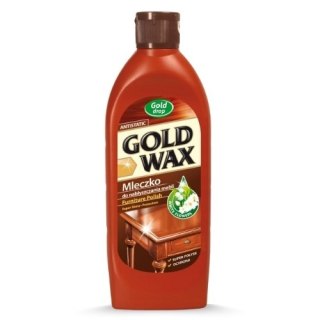 Gold Drop Gold Wax Mleczko do Nabłyszczania Mebli Białe Kwiaty 250 ml