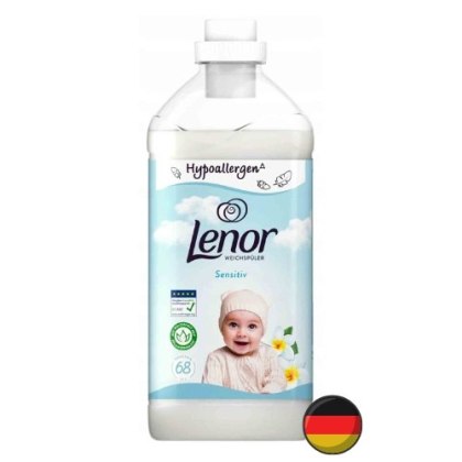 Lenor Bialy Sensitive Płyn do Płukania 68 prań (Niemcy)