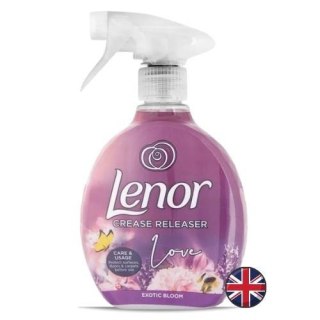 Lenor Crease Releaser Exotic Bloom Love Fioletowe Żelazko w Sprayu 500 ml (Wielka Brytania)