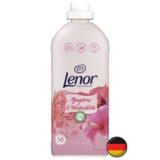 Lenor Pfingstrose Hibiskusblute Piwonia Hibiskus Kwiatowy Płyn do Płukania 56 prań (Niemcy)