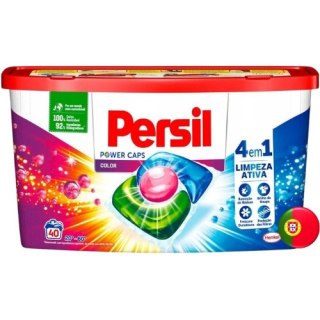 Persil 4w1 Power Caps Color Kapsułki do Prania Koloru 40 szt. (Portugalia)