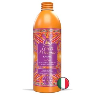 Tesori d'Oriente Karma Płyn do Kąpieli Kwiat Nashi Drzewo Cedrowe 500 ml (Włochy)